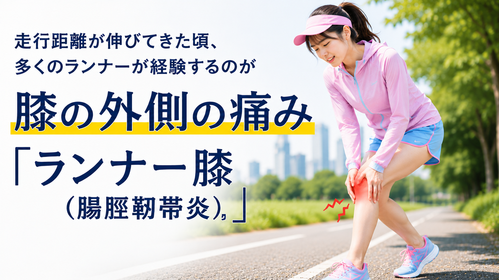 ランナー膝はなぜ起こる?動きづくりで防ぐ3つのポイント PART 5